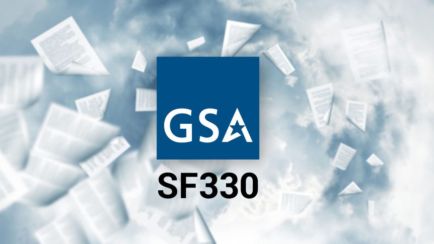 SF330 GSA
